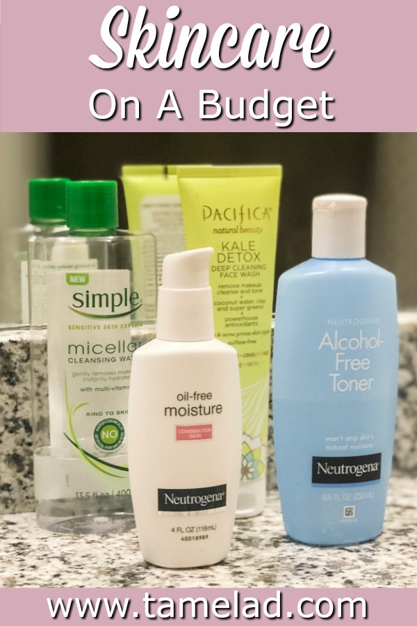 Budget Friendly Skincare Routine | www.tamelad.com #beautyonabudget #skincare #skincareroutine