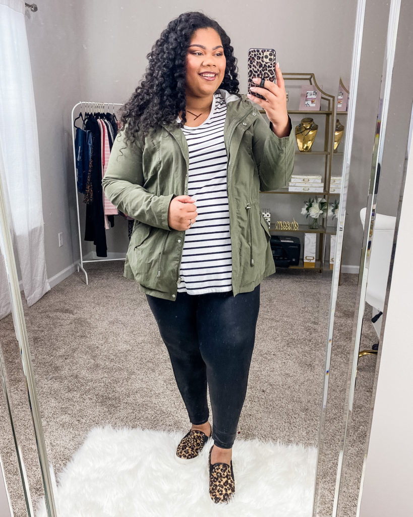 4 Ways to Style Faux Leather Leggings: for the Curvy Girl