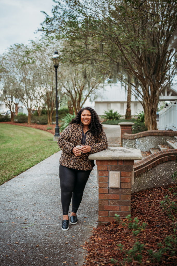 I’m sharing three quick and easy fall outfits to throw together with things you probably already have in your closet! Fall fashion is my absolute favorite and all of these fall outfits are made with affordable pieces. Putting together a plus size outfit for fall doesn’t have to be hard! Click here for some easy fall outfit ideas! | www.tamelad.com #easyfalloutfits #falloutfits #plussizefashion #plussizefalloutfit #plussizefallfashion #simplefalloutfits #plussizefall