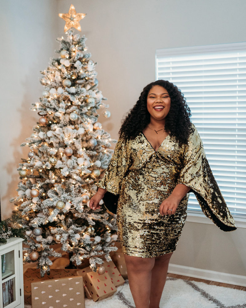 3 Glamorous Plus Size Holiday Party Outfit Ideas | Tamela D