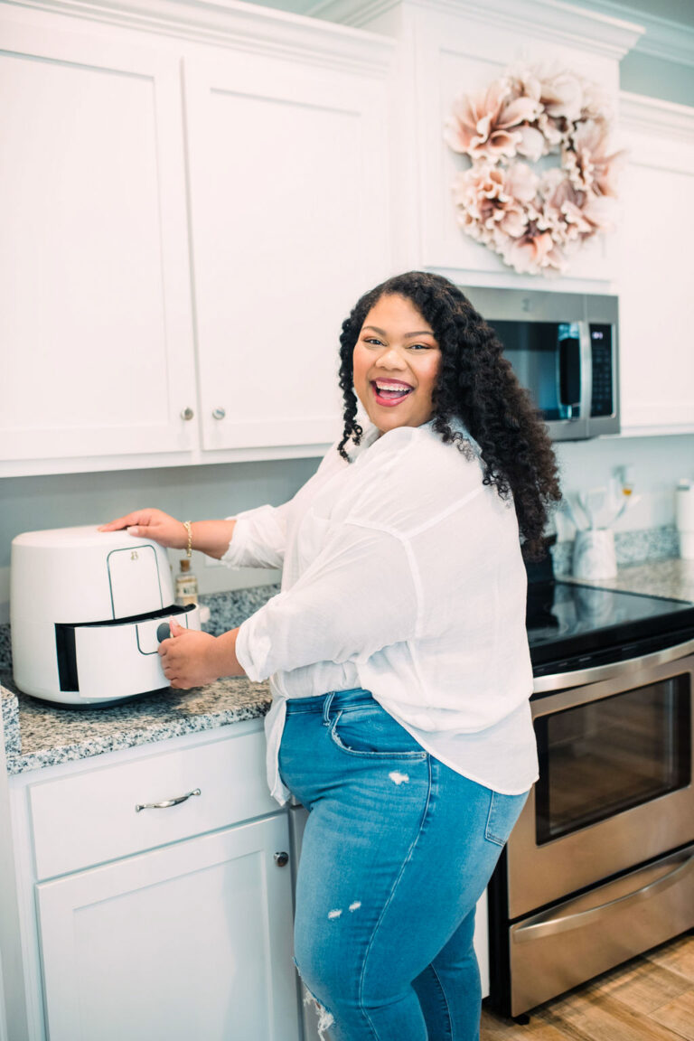 A Brutally Honest Drew Barrymore Appliances Review Tamela D   Beautiful By Drew Barrymore Air Fryer 768x1152 