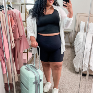 plus size airport outfits
